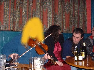 Phantom fiddler, Jacqueline and James