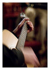 Peter's guitar, March 2008